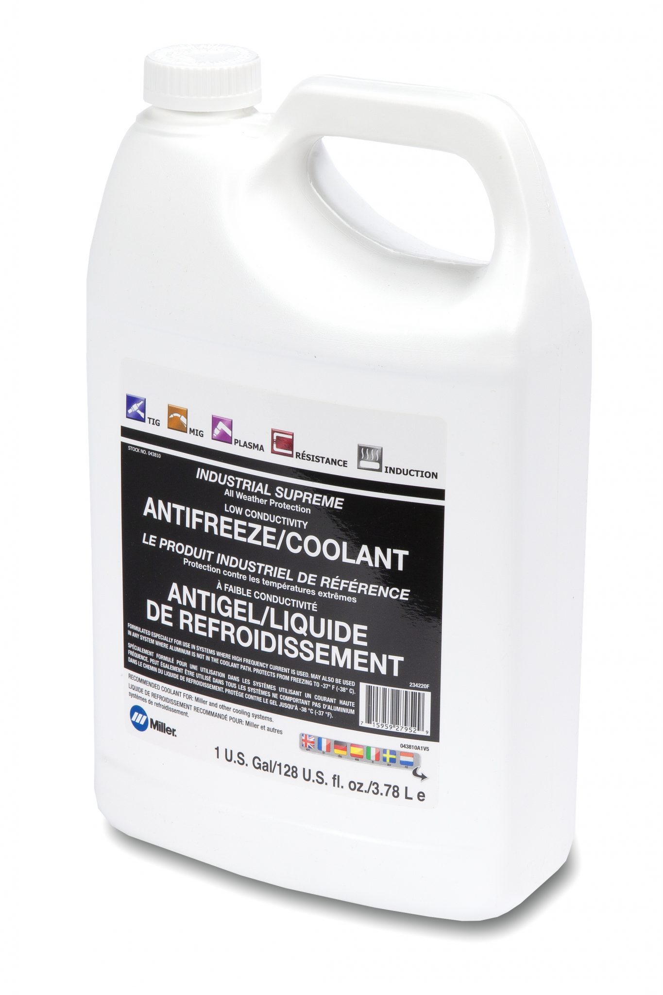 LowConductivity Antifreeze/Coolant Miller